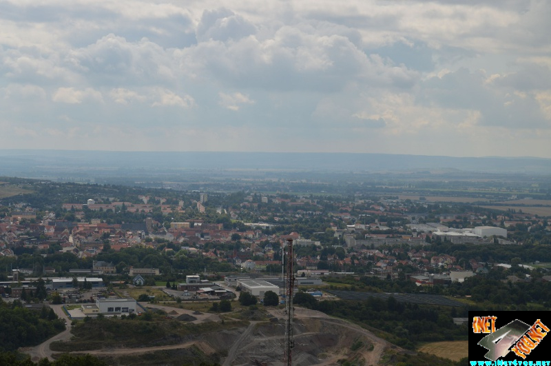 Haldenbesteigung Höhe Linde 08.2014