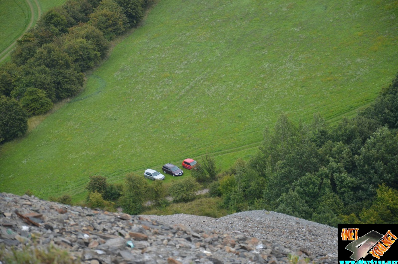 Haldenbesteigung Höhe Linde 08.2014