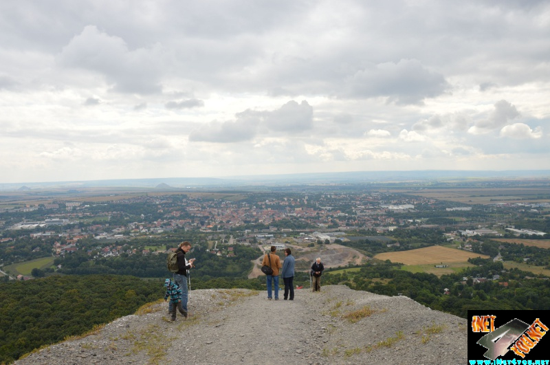 Haldenbesteigung Höhe Linde 08.2014