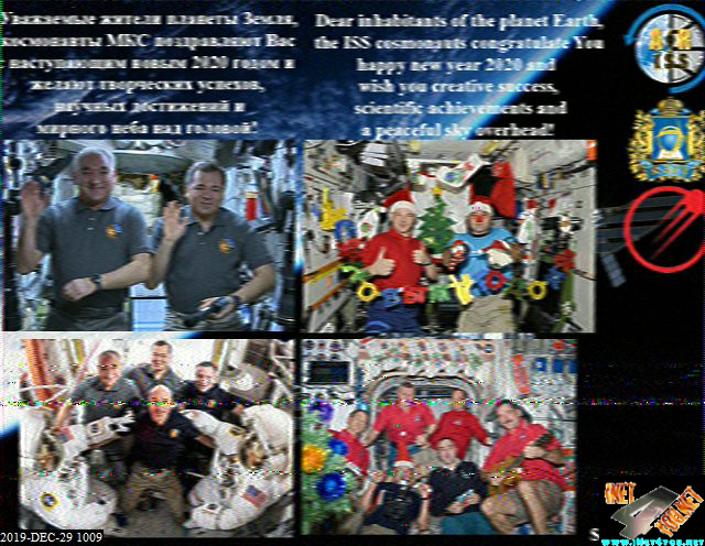 SSTV Bild der ISS Expedition 61_8