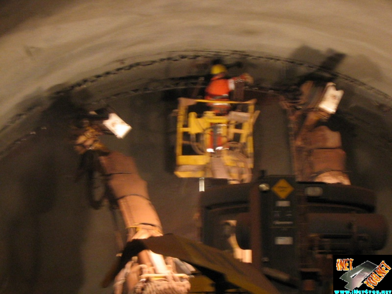 Bau Schmücketunnel BAB71